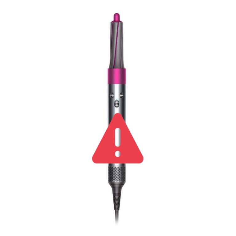 Dyson Airwrap clignote rouge comment le réparer?